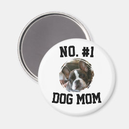 Imán Número 1 perro Mamá Día de la Madre Amantes de las