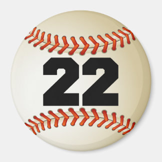 Imán Número 22 de béisbol