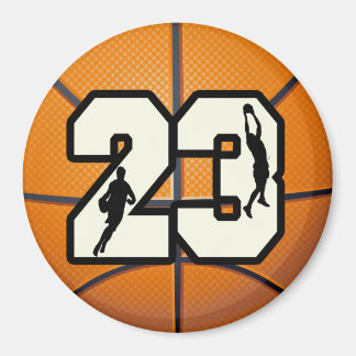 Imán Número 23 de baloncesto