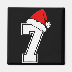 Imán Número 7 Coincidente Seis Siete 6 7 Meme 6 7 Navid