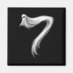 Imán Número 7 Fantasma Divertido Seis Siete 67 Hallowee
