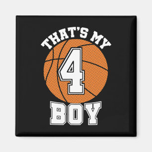 Imán Número cuatro que es mi chico #4 Bysketbyll Mamá p