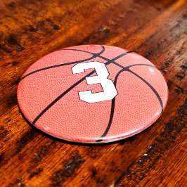Imán Número de Personalizados del jugador de baloncesto
