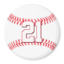Número/Letras personalizados de jugador de béisbol