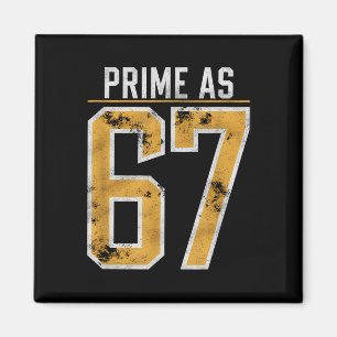 Imán Número primo como 67