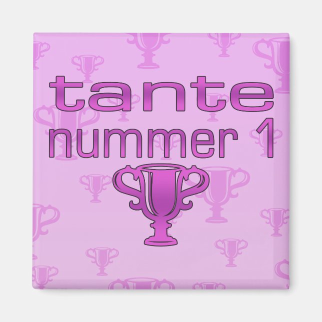 Imán Número Tante 1 (Frente)