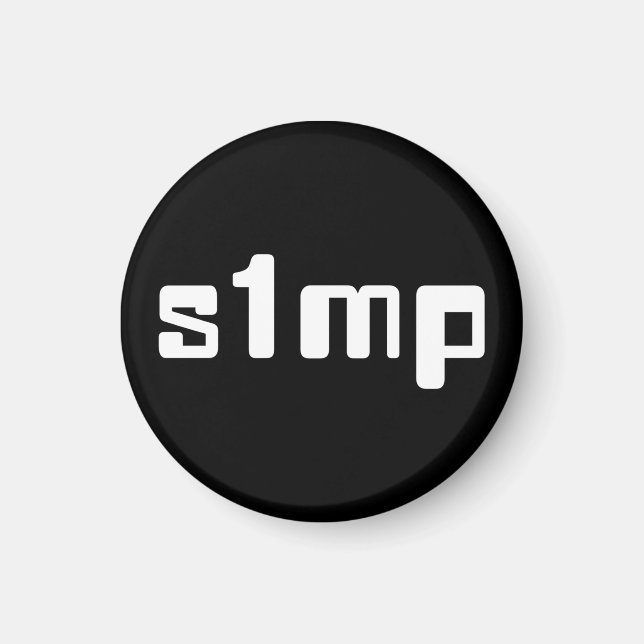 Imán Número Uno Simp (Frente)