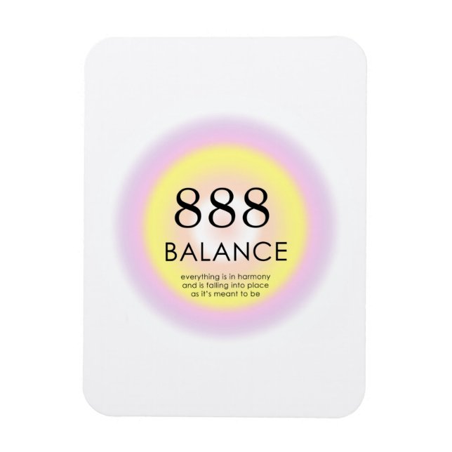 Imán Números de ángel modernos Numerología significa 88 (Vertical)