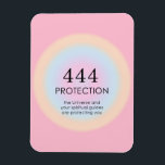 Imán Números de Aura Angel modernos Numerología 444<br><div class="desc">Relajante diseño espiritual sombrío,  con ángel número 444,  un número,  que simboliza que estás protegido por el Universo y tus guías espirituales,  sin importar las dificultades que puedas enfrentar.</div>