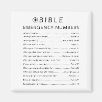 Números de Emergencia de la Biblia