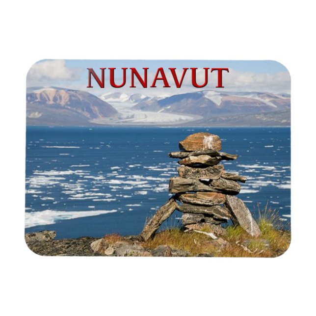 Imán Nunavut, Canadá (Horizontal)