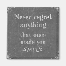 Imán Nunca arrepientas de nada