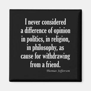 Imán Nunca Considerar La Diferencia En La Política, La 