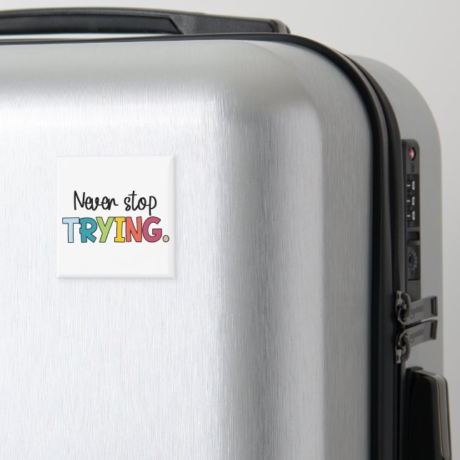 Imán Nunca dejes de intentar (In Situ (Equipaje))