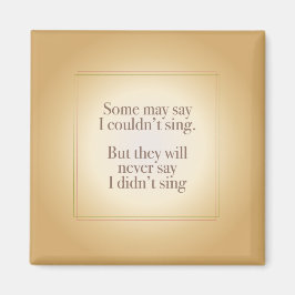 Imán Nunca dije que no cantaba