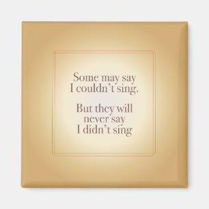 Imán Nunca dije que no cantaba