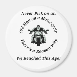 Imán Nunca elijan a un anciano en motocicleta