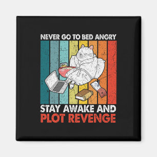 Imán Nunca Ir A La Cama AngryStay Awake Y Tramitar Retr