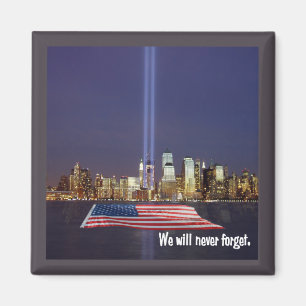 Imán Nunca olvidaremos el tributo 9-11