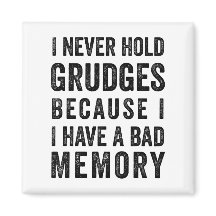 Nunca Sostener Grudges Memoria Pobre Gracioso