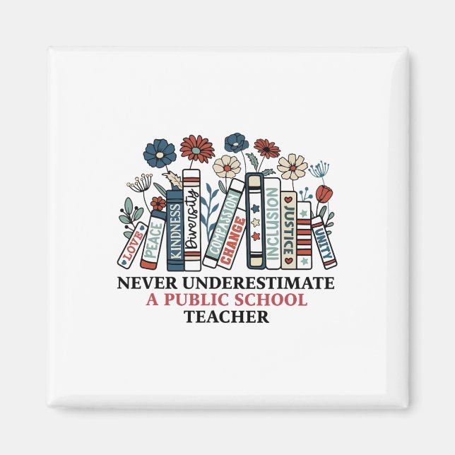 Imán Nunca Subestimes A Harris, Profesor De Escuela Púb (Frente)