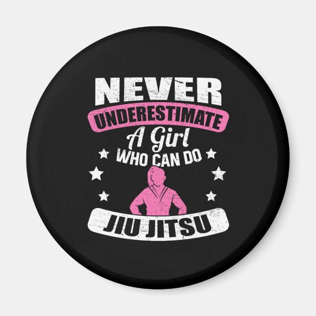 Imán Nunca Subestimes A Un Chica Que Pueda Hacer Jiu Ji (Frente)