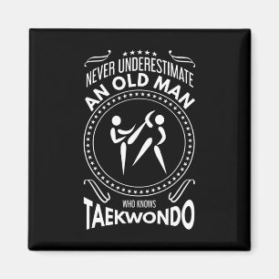 Imán Nunca Subestimes A Un Viejo Que Conoce Taekwondo