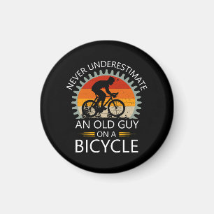 Imán Nunca Subestimes a un Viejo Tipo en una Bicicleta