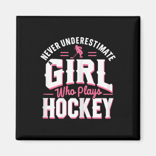Imán Nunca Subestimes a una Chica que Juega Hockey