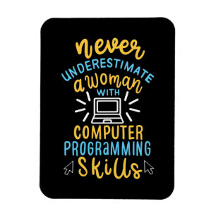 Imán Nunca Subestimes A Una Mujer Con Una Computadora