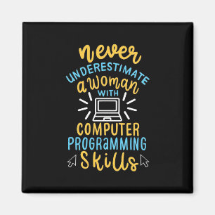 Imán Nunca Subestimes A Una Mujer Con Una Computadora