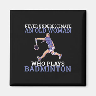 Imán Nunca Subestimes A Una Vieja Que Juega El Dminton