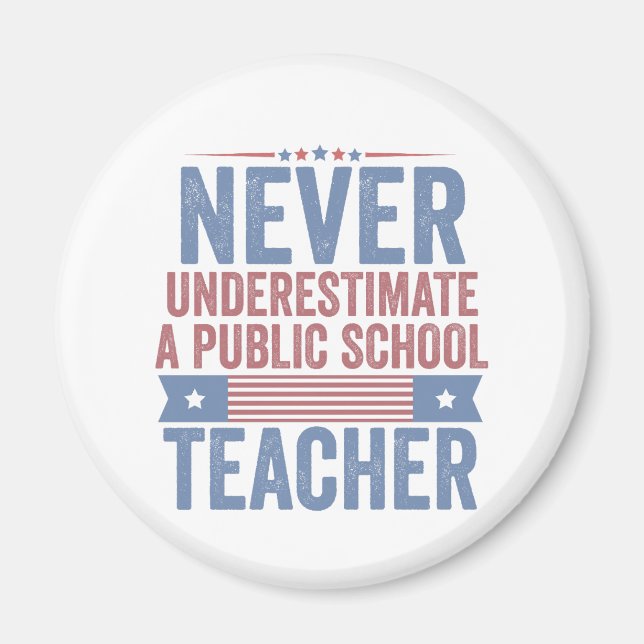 Imán Nunca subestimes a Walz, profesor de una escuela p (Frente)