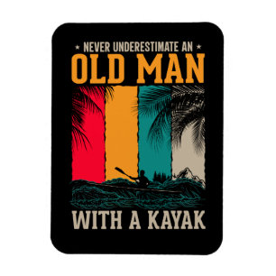 Imán Nunca Subestimes Al Viejo Con Kayak