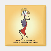 Nunca subestimes el poder de una mujer que lee