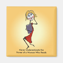 Imán Nunca subestimes el poder de una mujer que lee