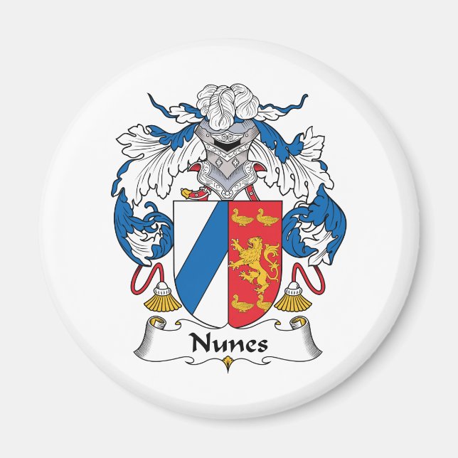 Imán Nunes Family Crest (Frente)