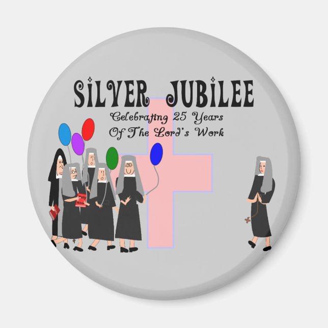 Imán Nuns Silver Jubilee Gifts (Frente)