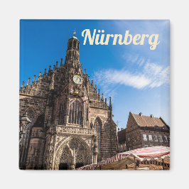 Imán Nuremberg Hauptmarkt Nürnberg Bavaria Alemania