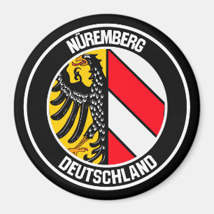 Imán Nuremberg Round Emblem