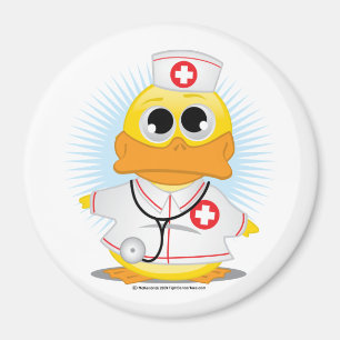 Imán Nurse Duck