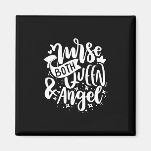 Imán Nurse Gift Enfermería, Tanto Reina Como Angels
