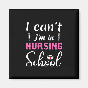 Imán Nurse Gift   Estoy En La Escuela De Enfermería