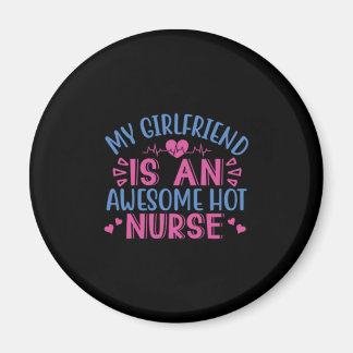 Imán Nurse Gift | Mi Novia Es Una Maravillosa Enfermera