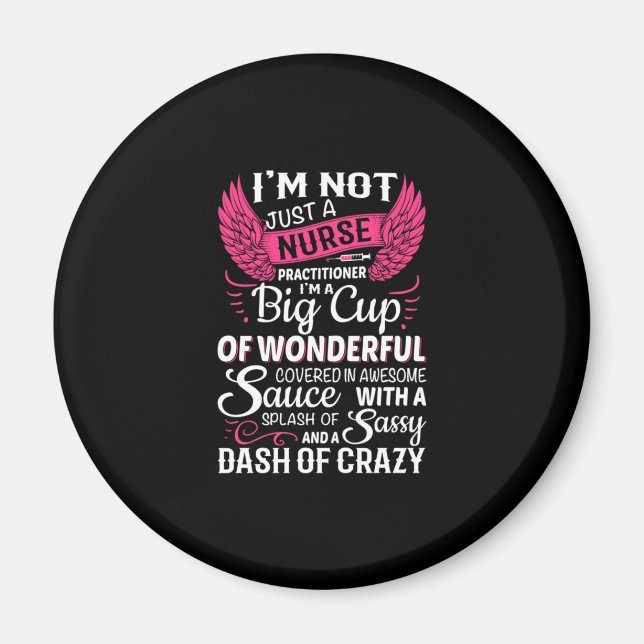 Imán Nurse Gift | No Soy Sólo Una Enfermera (Frente)