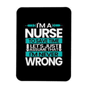 Imán Nurse Gift   Soy Una Enfermera Para Ahorrar Tiempo