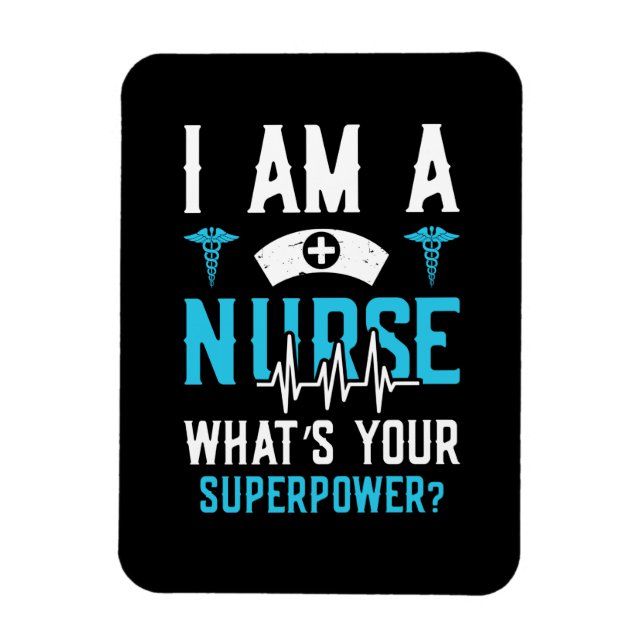 Imán Nurse Gift | Soy Una Enfermera Que Es Tu (Vertical)