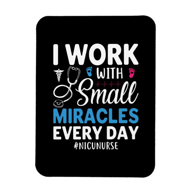 Imán Nurse Gift | Trabajo Con Pequeños (Vertical)