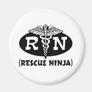 Imán Nurse Ninja