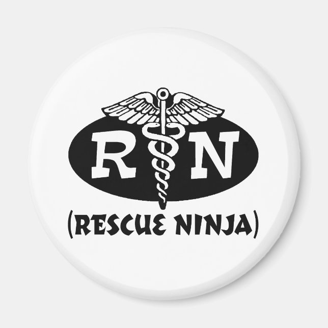 Imán Nurse Ninja (Frente)